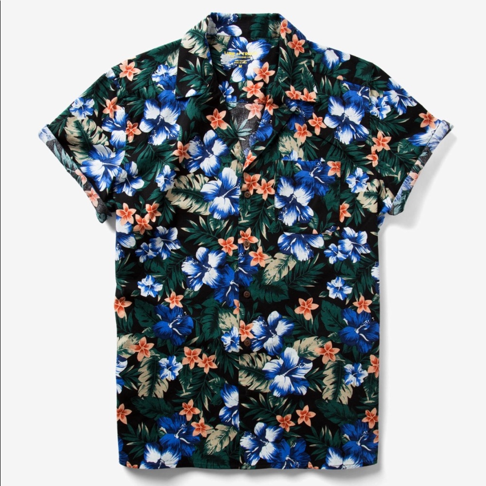 O’ahu Floral Camp Shirt by Line of Trade